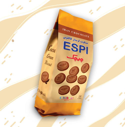 بیسکویت اسپی کرمدار کاکائویی